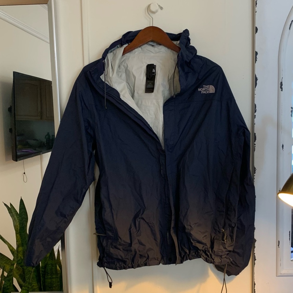 North Face navy windbreaker